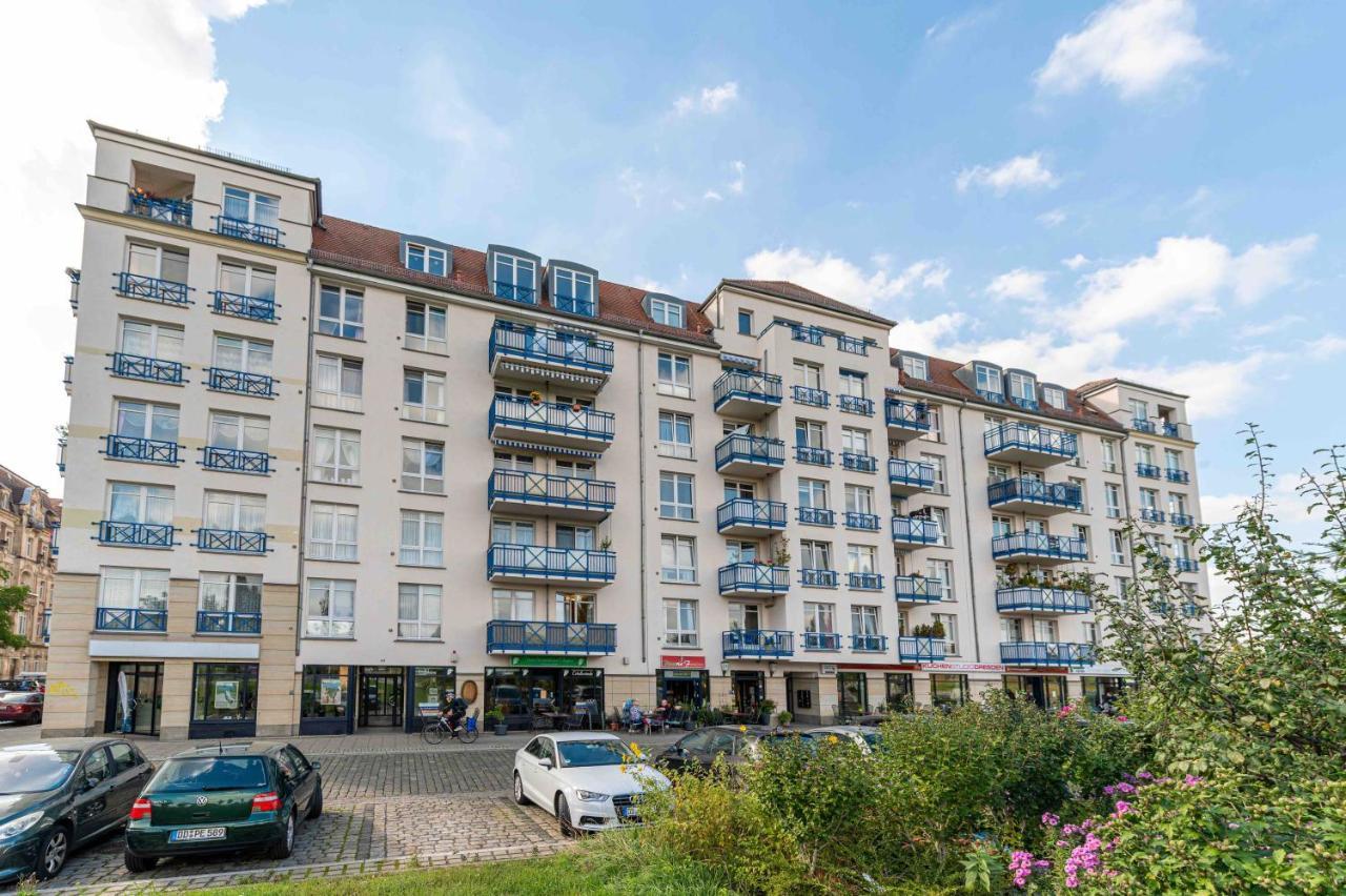 Apartment Elbkiez - Zentrale Lage In Dresden Dış mekan fotoğraf